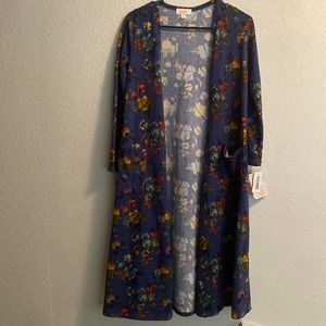 LuLaRoe floral cardigan